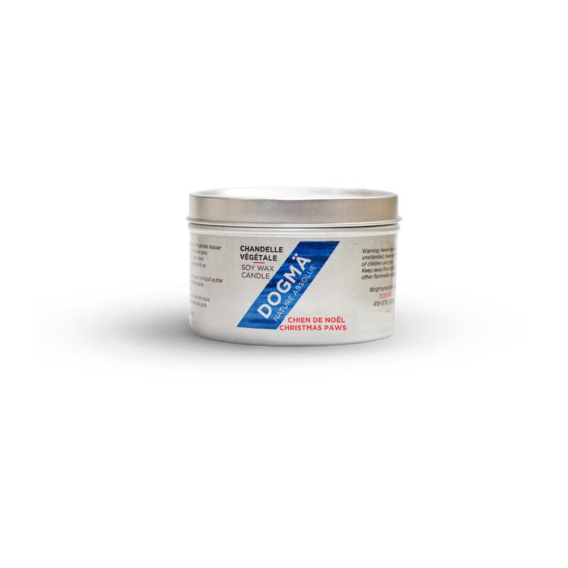 Christmas Paws Candle